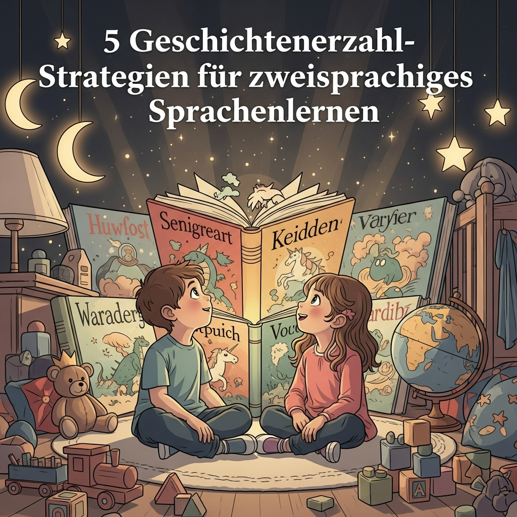 5 Geschichtenerzähl-Strategien für zweisprachiges Sprachenlernen