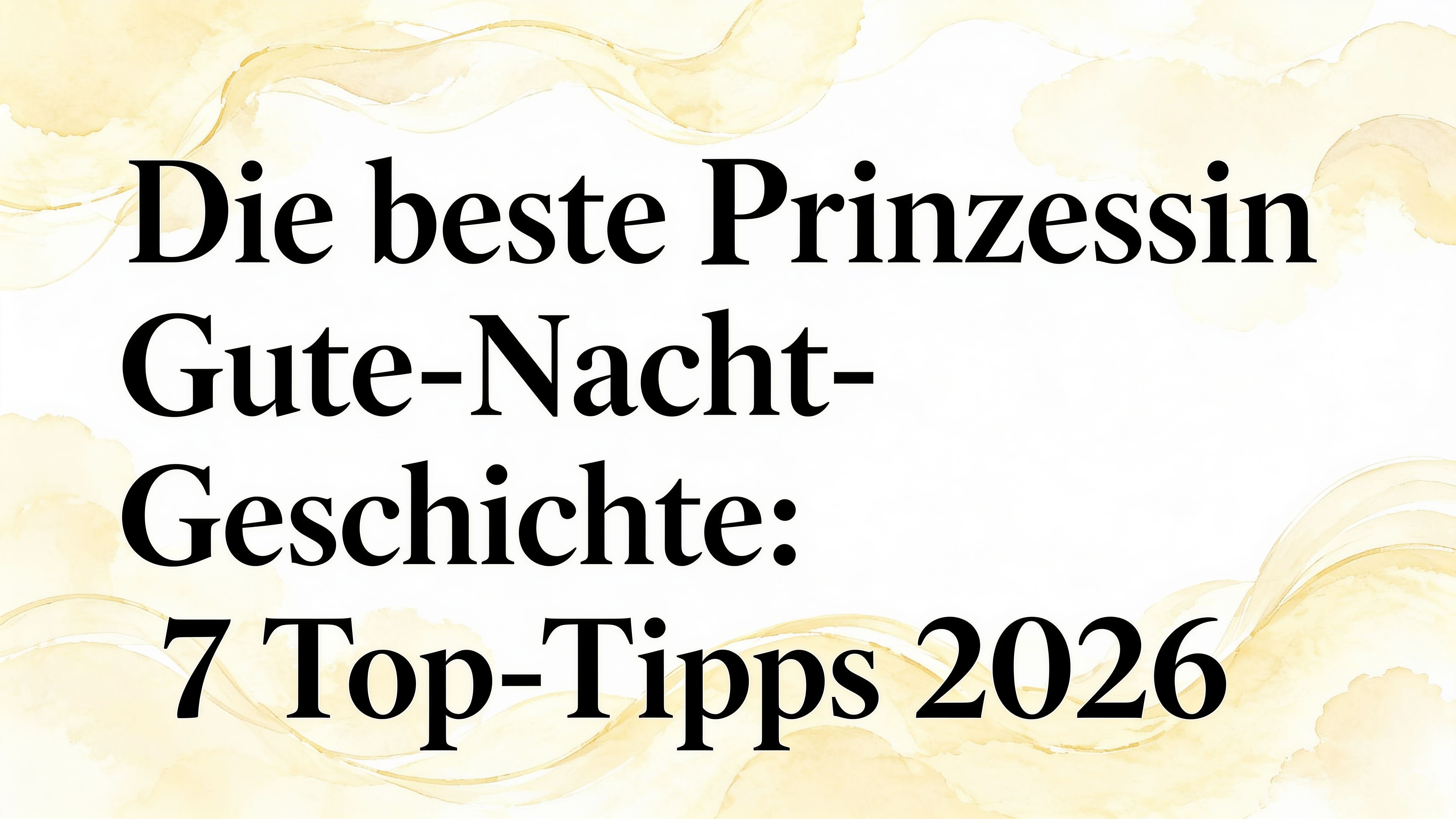 Die beste Prinzessin Gute Nacht Geschichte: 7 Top-Tipps 2026